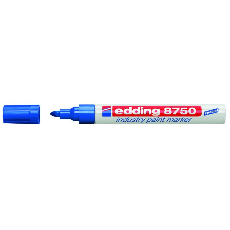 Маркер edding Industry Paint e-8750/03, 2-4 мм синій